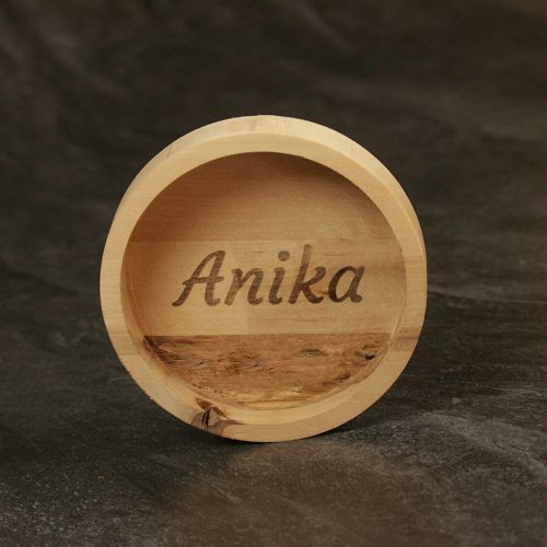 Kör alakú tömörfa tálka